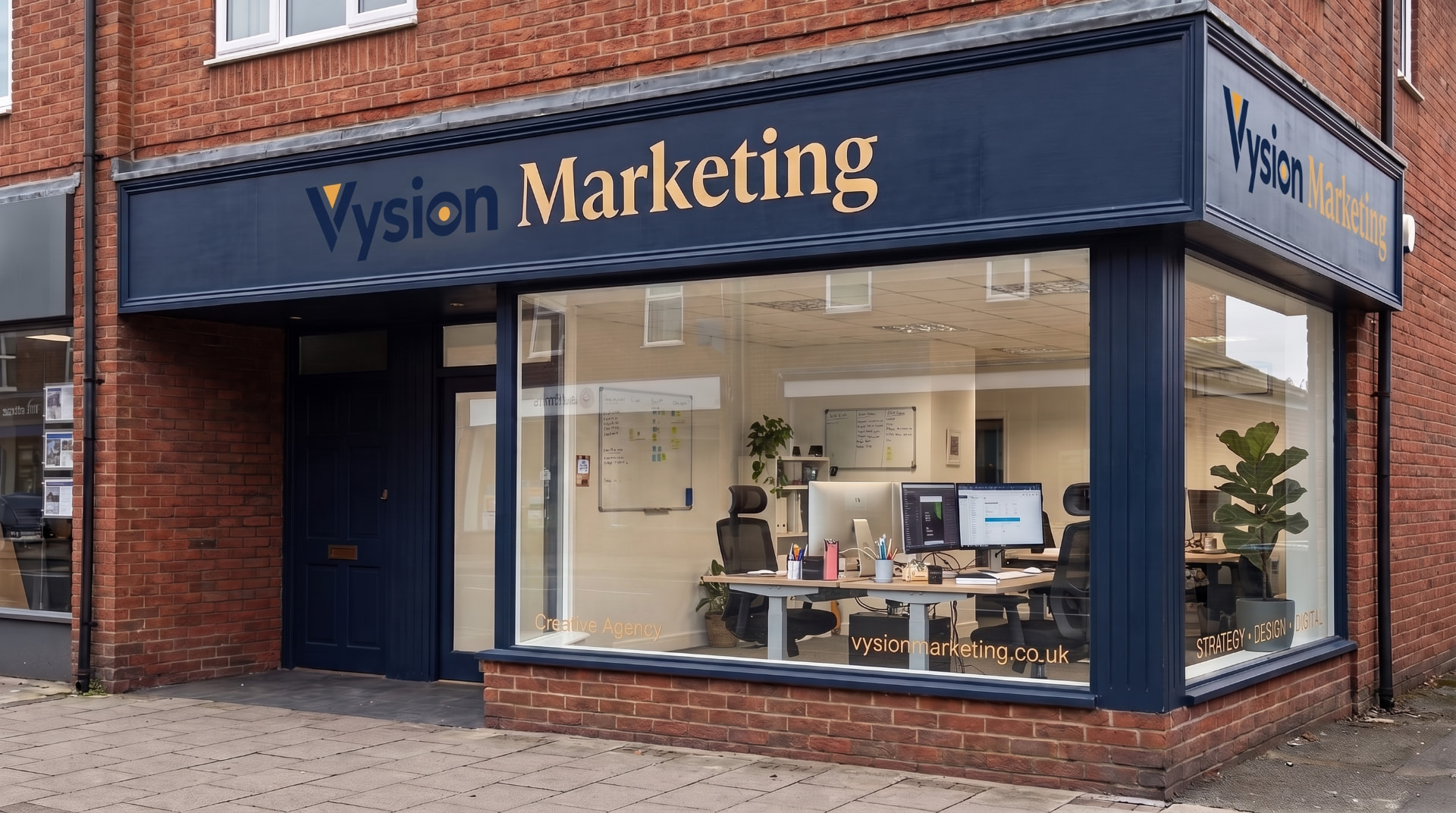 Vysion Marketing studio storefront